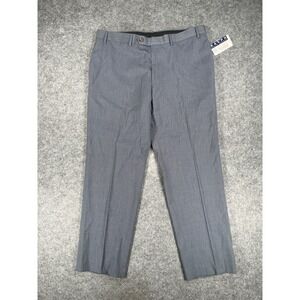 Ralph Lauren Pants Mens‎ 38x30 Blue Modern Fit Dress Trousers Polyester Rayon